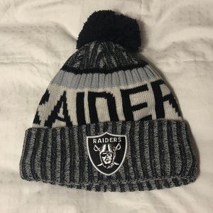 New Raiders NFL Beanie Hat